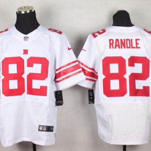 Nike New York Giants #82 Randle White Elite Jersey