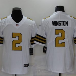Men's New Orleans Saints #2 Winston White Color Rush Limited Jersey