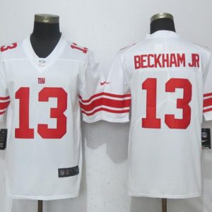 Nike New York Giants #13 Beckham JR White Color Vapor Untouchable Limited Jersey