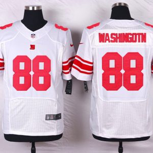 Nike New York Giants #88 Washington White Elite Jersey