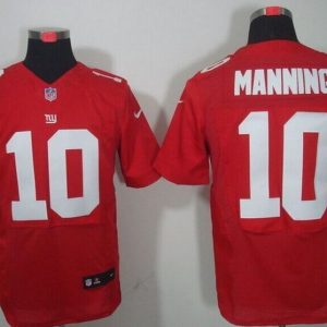 Nike New York Giants #10 Manning Red Elite Jersey