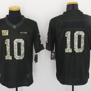 NFL New York Giants #10 Manning Salute to Service Limited Jersey