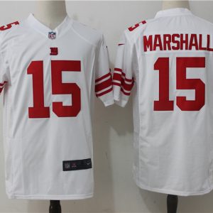 NFL New York Giants #15 Marshall White Game Jersey