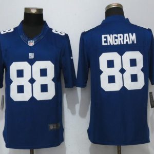 Nike New York Giants 88 Engram Blue Limited Jersey