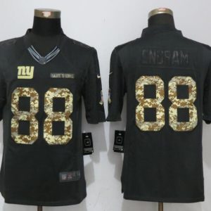 New Nike New York Giants 88 Engram Anthracite Salute To Service Limited Jersey