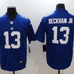 New Nike York Giants 13 Beckham jr Blue 2017 Vapor Untouchable Limited Jersey