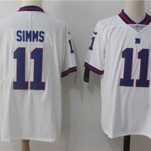 NFL New York Giants #11 Simms Color Rush LImited Jersey