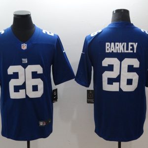 Nike NFL New York Giants #26 Barkley Color Rush Limited Blue Jersey