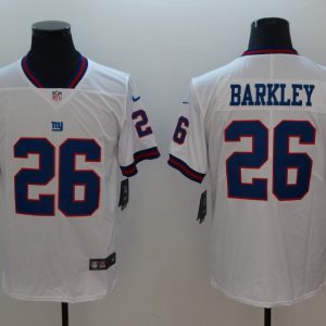 NFL New York Giants #26 Barkley White Color Rush Limited Stitched Jersey