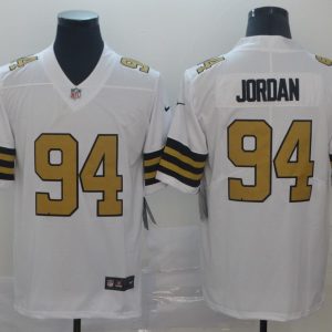 NFL New Orleans Saints #94 Jordan White Color Rush Limited Jersey