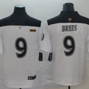 Men's New Orleans Saints #9 Drew Brees White 2019 City Edition Limited Jersey