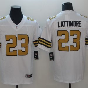 NFL New Orleans Saints #23 Lattimore White Color Rush Limited Jersey