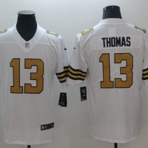 NFL New Orleans Saints #13 Thomas White Color Rush Limited Jersey