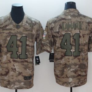 2018 NFL Men's Nike Orleans Saints #41 Kamara Salute To Service Jersey