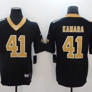 NFL New Orleans Saints #41 Kamara Vapor Limited Black Jersey