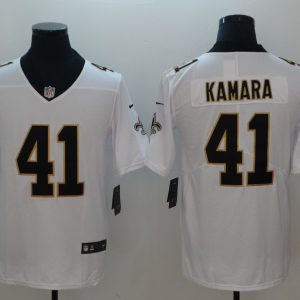 NFL New Orleans Saints #41 Kamara White Vapor Limited Jersey