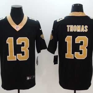 NFL New Orleans Saints #13 Thomas Black Vapor Limited Jersey