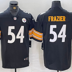 Men's Pittsburgh Steelers #54 Zach Frazier Black Vapor Untouchable Limited Jersey