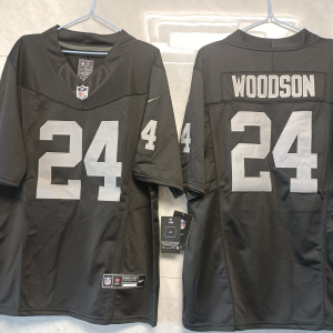 Men's Las Vegas Raiders Raiders #24 Charles Woodson Black 2023 F.U.S.E. Vapor Untouchable Limited Jersey