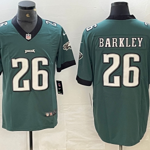 Men's Philadelphia Eagles #26 Saquon Barkley Green Vapor Untouchable Limited Jersey
