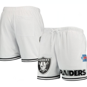 Las Vegas Raiders Raiders White Shorts