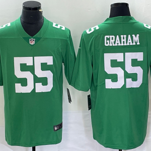 Men's Philadelphia Eagles #55 Graham Green Vapor Untouchable Limited Jersey