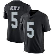 Men's Las Vegas Raiders Raiders #5 Divine Deablo Black Vapor Untouchable Limited Jersey