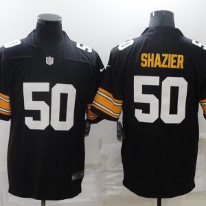 Men's Pittsburgh Steelers #50 Shazier Black Vapor Untouchable Limited Jersey