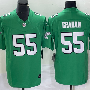 Men's Philadelphia Eagles #55 Graham Green 2023 F.U.S.E. Vapor Limited Jersey