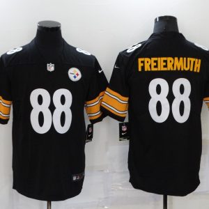 Men's Pittsburgh Steelers #88 Freiermuth Black Vapor Untouchable Limited Jersey