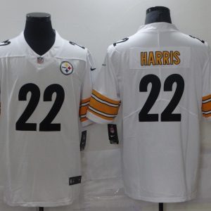 Men's Pittsburgh Steelers #22 Najee Harris White 2021 Vapor Untouchable Limited Jersey