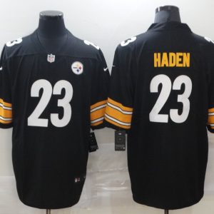 Men's Pittsburgh Steelers #23 Haden Black Vapor Untouchable Limited Jersey