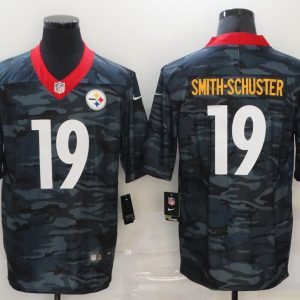 Men's Pittsburgh Steelers #19 JuJu Smith-Schuster 2020 Camo Limited Jersey