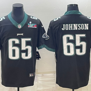 Men's Philadelphia Eagles #35 Sott Black Super Bowl LVII Patch Vapor Untouchable Limited Jersey