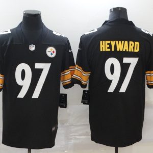 Men's Pittsburgh Steelers #97 Heyward Black Vapor Untouchable Limited Jersey