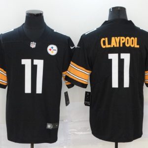 Men's Pittsburgh Steelers #11 Claypool 2020 Black Vapor Untouchable Limited Jersey