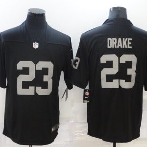 Men's Las Vegas Raiders Raiders#23 Drake Black Vapor Limited Jersey