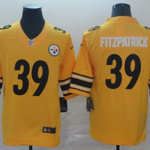 Men's Pittsburgh Steelers #39 Minkah Fitzpatrick 2019 Gold Inverted Legend NFL Jersey