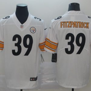 Nike Steelers #39 Minkah Fitzpatrick White Vapor Untouchable Limited Men Jersey