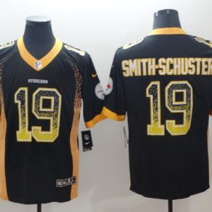 Nike 2018 Pittsburgh Steelers 19 Smith-schuster Drift Fashion Color Rush Limited Jersey