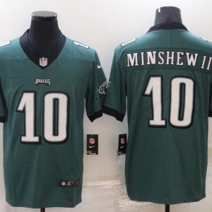 Copy Men's Philadelphia Eagles #10 Minshew II Black Vapor Untouchable Limited Jersey