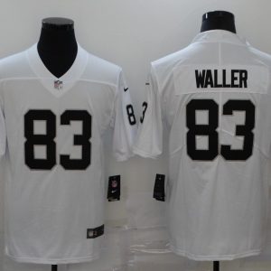 Nike Oakland Raiders #83 Darren Waller White Vapor Untouchable Limited Jersey