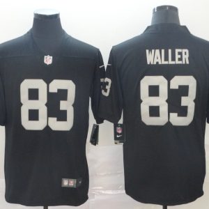 Nike Oakland Raiders #83 Darren Waller Black Vapor Untouchable Limited Jersey