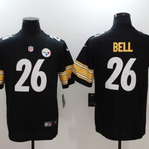 New Nike Pittsburgh Steelers 26 Bell Black 2017 Vapor Untouchable Limited Player
