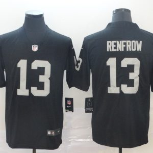 Nike Oakland Raiders #13 Hunter Renfrow Black Vapor Untouchable Limited Jersey