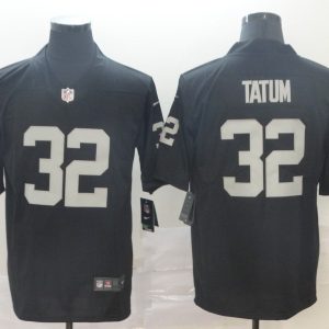Nike Oakland Raiders #32 Tatum Black Vapor Untouchable Limited Jersey