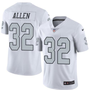 Nike Oakland Raiders #32 Allen White Color Rush Limited Jersey