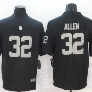 Nike Oakland Raiders #32 Allen Black Vapor Untouchable Limited Jersey