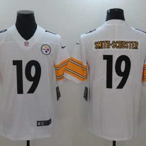 NFL Pittsburgh Steelers #19 Smith-Schuster White Vapor Limited Jersey