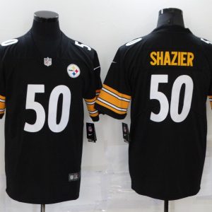 NFL Pittsburgh Steelers #50 Shazier Black Vapor Untouchable Limited Jersey